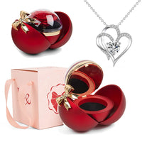 Eternal Rose Bow Jewelry Box
