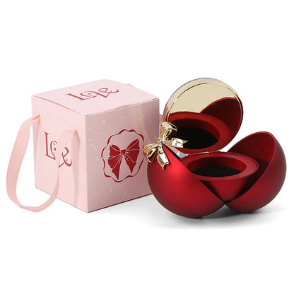 Eternal Rose Bow Jewelry Box