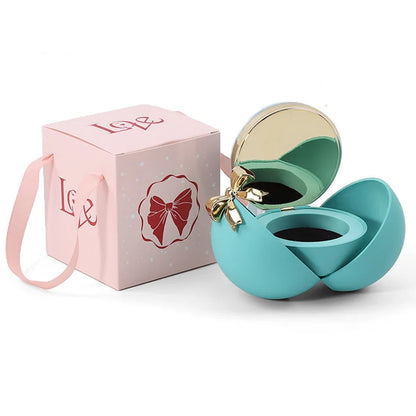Eternal Rose Bow Jewelry Box